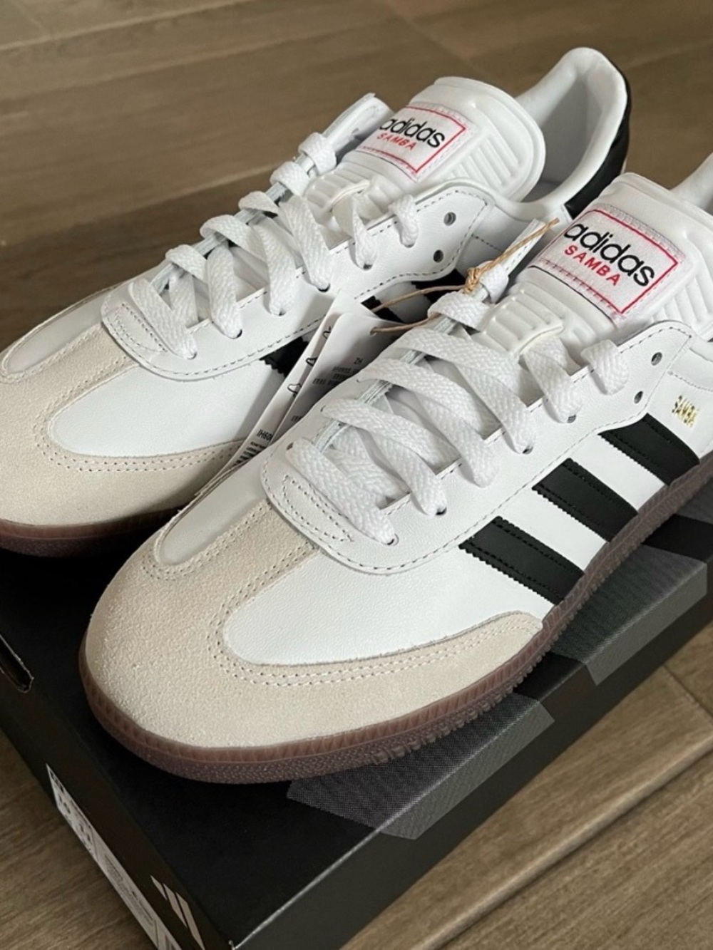 adidas Samba White Black Sneakers